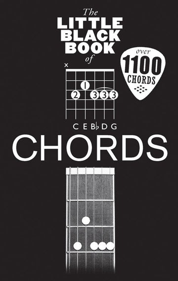 The Little Black Book Of Chords - Guitar