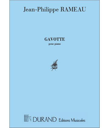 Rameau - Gavotte Variee - Piano