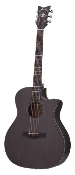 Schecter Orleans Studio Satin See Thru Black
