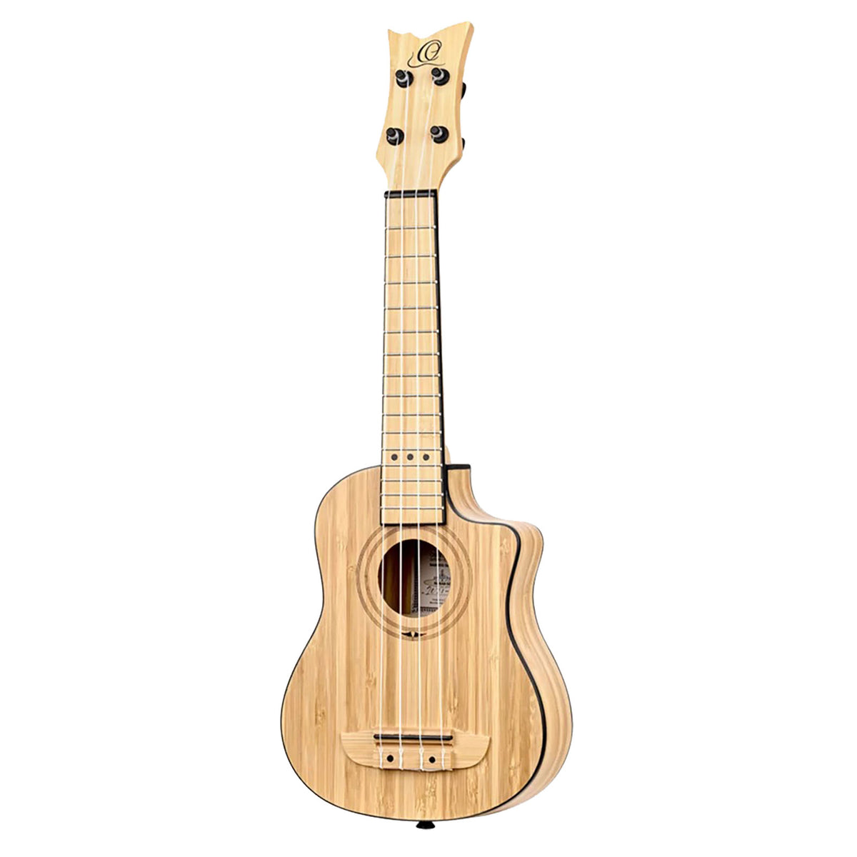 Solid Bamboo Soprano Ukulele EQ