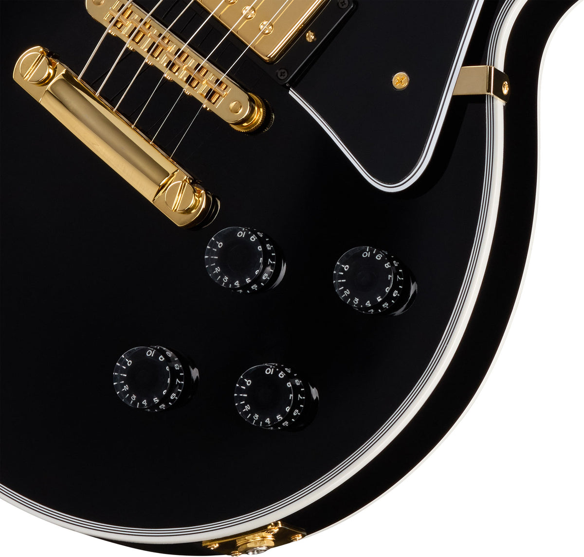 Les Paul Custom Long Scale Ebony Modern