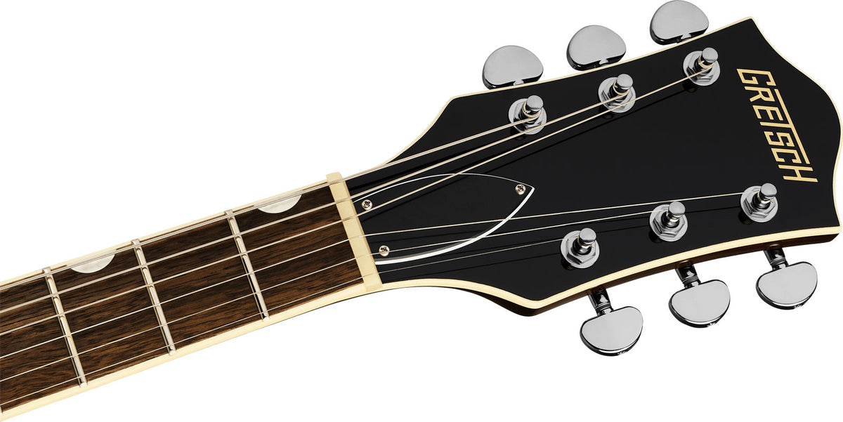 G2655 Streamliner Center Block Jr. Double-Cut with V-Stoptail LRL Black