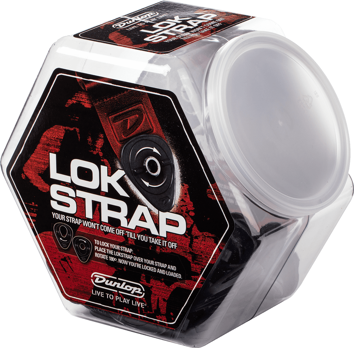 7007J ERGONOMIC LOCK STRAP JAR OF 50