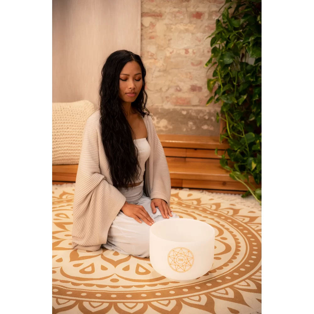Crystal Singing Bowl Sonic Cristal 10" 396 Hz