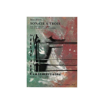 Jolas - Sonate À 3 - Flûte À Bec Alto Et Tr Viole De Gambe Et Clavecin