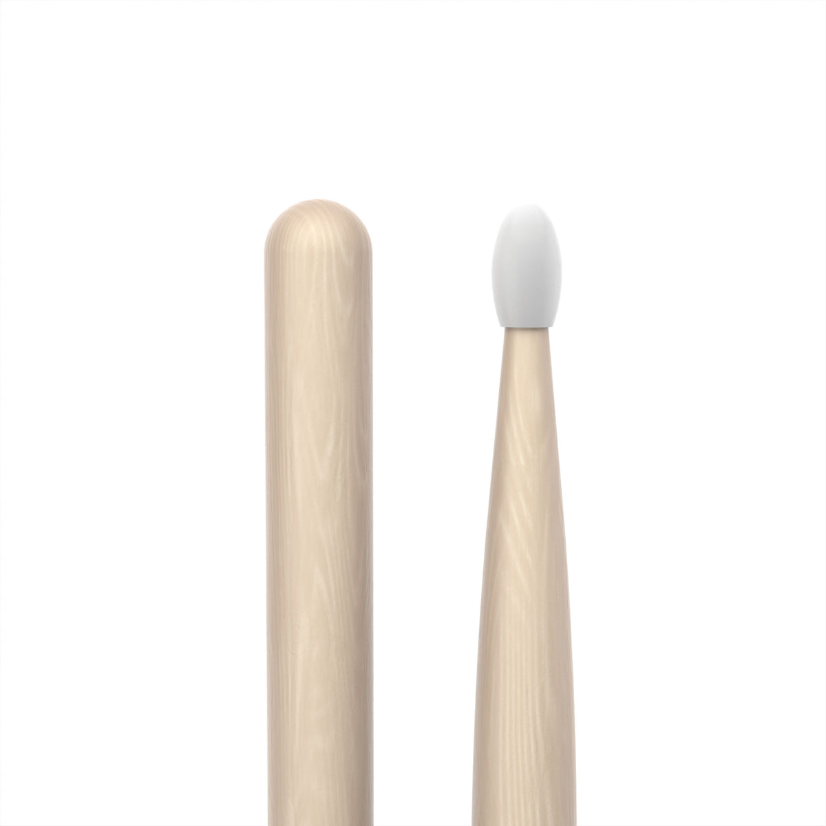 CLASSIC FORWARD 7A RAW HICKORY DRUMSTICK OVAL NYLON TIP