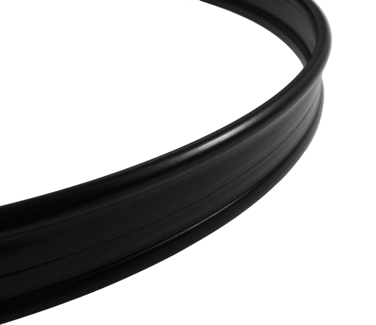 HBS-16BL - 16" BLACK STEEL BASS DRUM HOOP