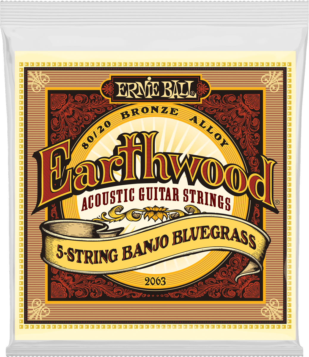 EARTHWOOD 5-STRING BLUEGRASS BANJO 9-9 2063