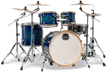armory pop rock 5 drum shells blue wave