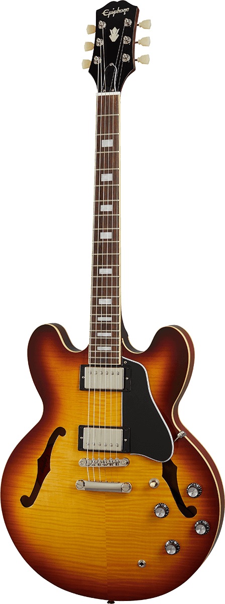 ES-335 Figured Raspberry Tea Burst IBGO
