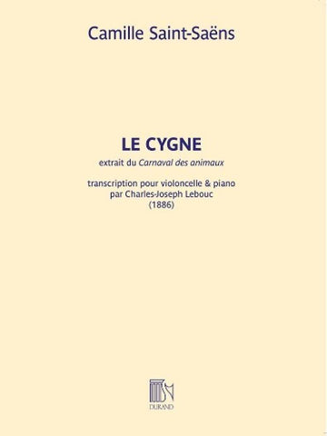 SAINT-saëns Cmaille - Le Cygne - Violoncelle & Piano