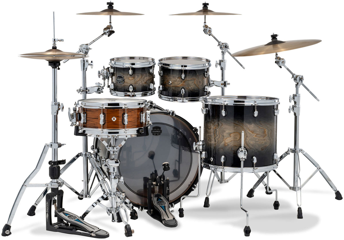 MAPEX SATURN VI SATGE 22" Black Ink Burst