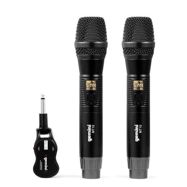 Gemini GMU-M200 - UHF DUAL HAND + BATTERY RECEIVER