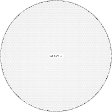 Q-SYS AD-C245C-WH WHITE GRILLE WITH THIN EDGE