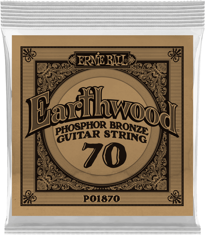 .070 EARTHWOOD PHOSPHOR BRONZE ACOUSTIC GUITAR STRINGS
