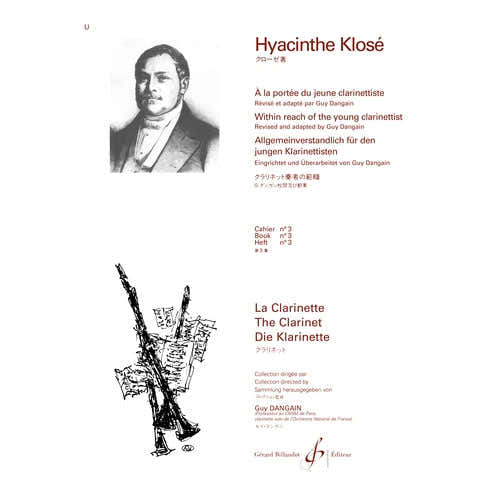 Billaudot Klose Hyacinte - A La Portee Du Jeune Clarinettiste Vol.3 - Clarinette
