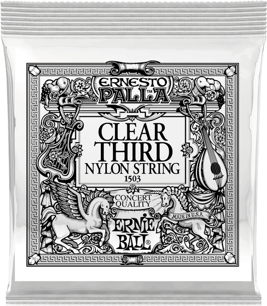 CLEAR 3RD ERNESTO PALLA NYLON CLASSICAL GUITAR STRINGS