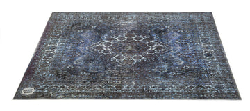 VPCLB-BLU VINTAGE PERSIAN CLUB SERIES 1.63 X 1.42M ANTI-SLIP BLUE