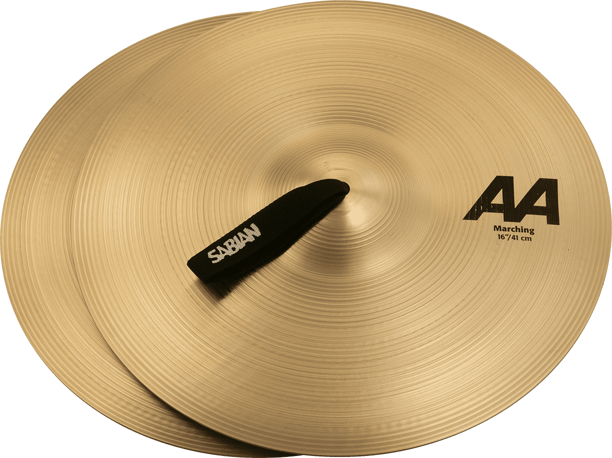 21622 Struck Cymbal AA Marching Band 16"