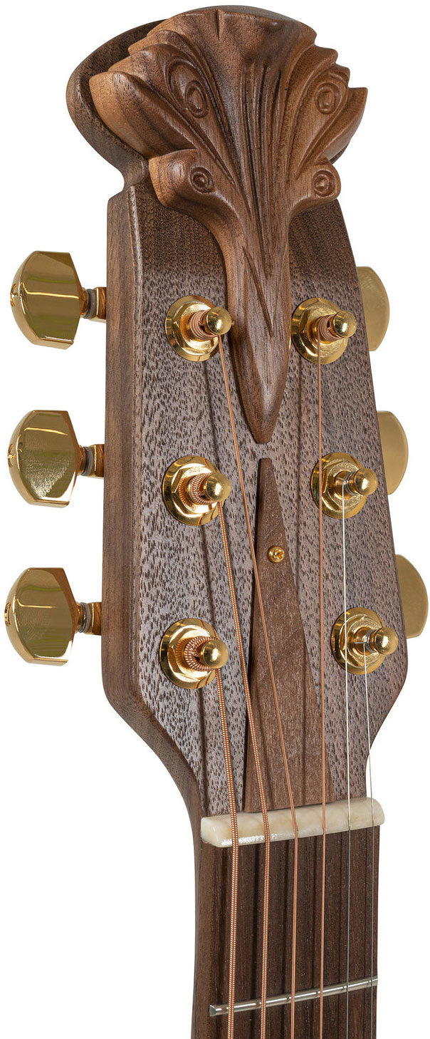 1687GT Deep Non-Cutaway Reverse Blue Burst