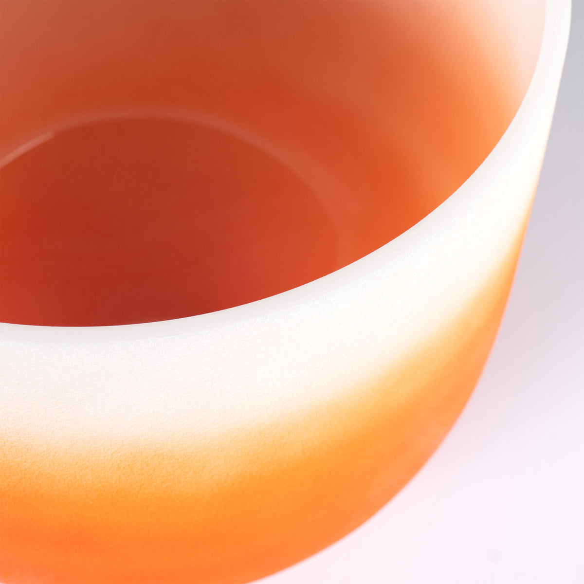 Crystal Singing Bowl Chakra 13" - Orange Sacral D (432 Hz)
