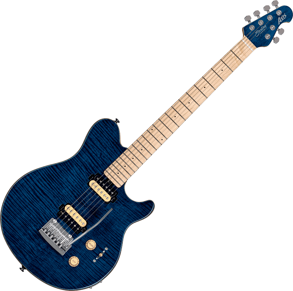 Axis Flame Maple Top Neptune Blue