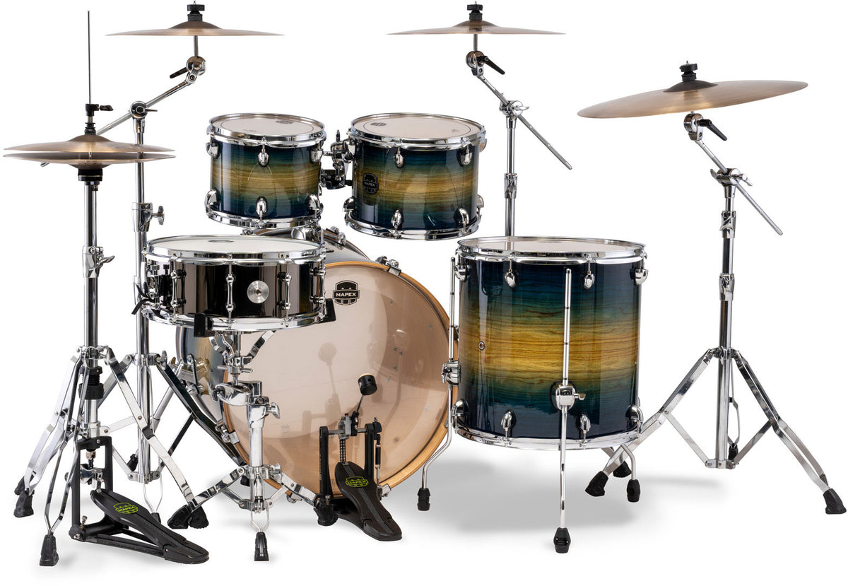 armory pop rock 5 drum shells rain forest burst