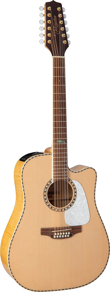 GD74CE-12 Dreadnought Strings Natural