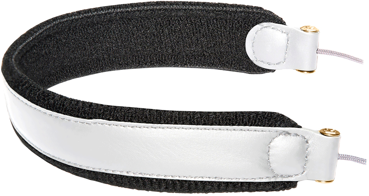 Zen Strap White - Metal Carabiner - Sax SOP/alto/ Tenor