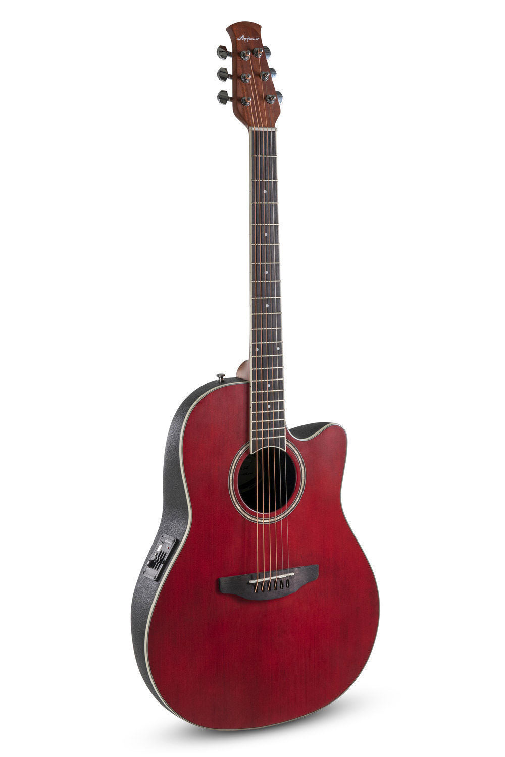 Ab24Ii Cs Mid Cutaway Ruby Red Satin
