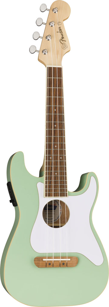 Stratocaster Fullerton Uke WN Surf Green