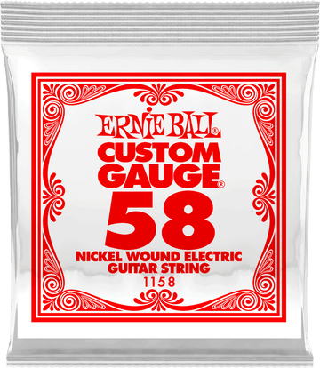 .058 NICKEL WOUND ELECTRIC GUITAR STRINGS