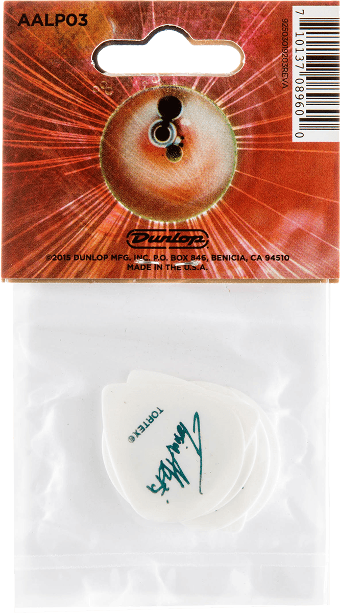 6 x 0,60mm Tortex Jazz III XL White