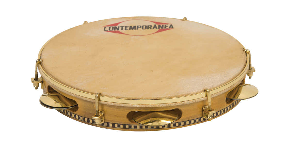 C-PC10 - Pandeiro 10" Wood - Goat Skin - Choro