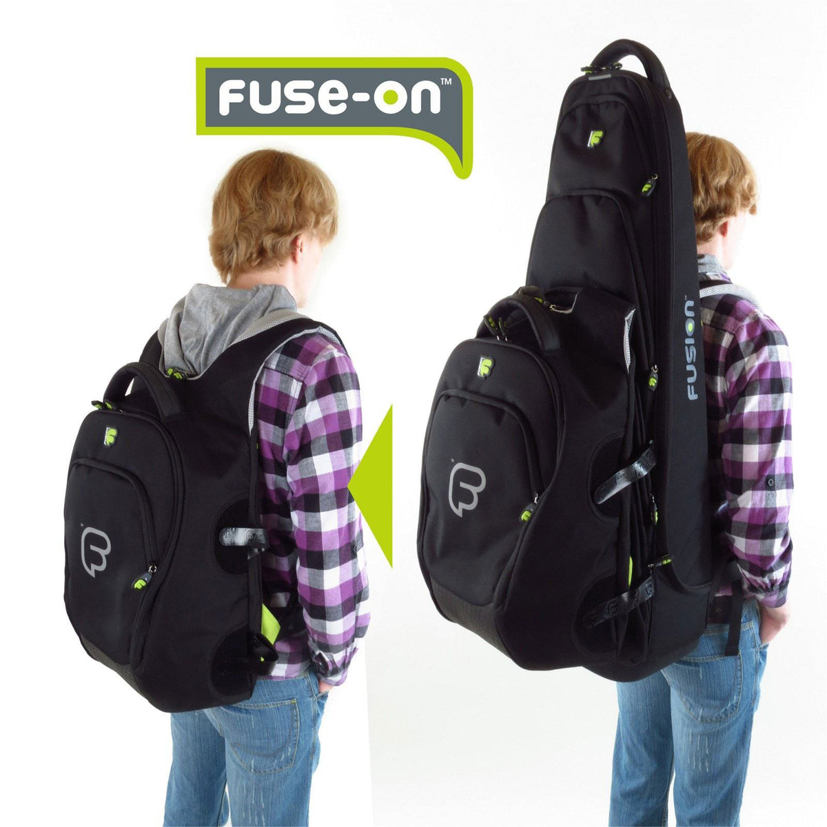 UA-03-BK URBAN LARGE FUSE-ON BAG LBACK