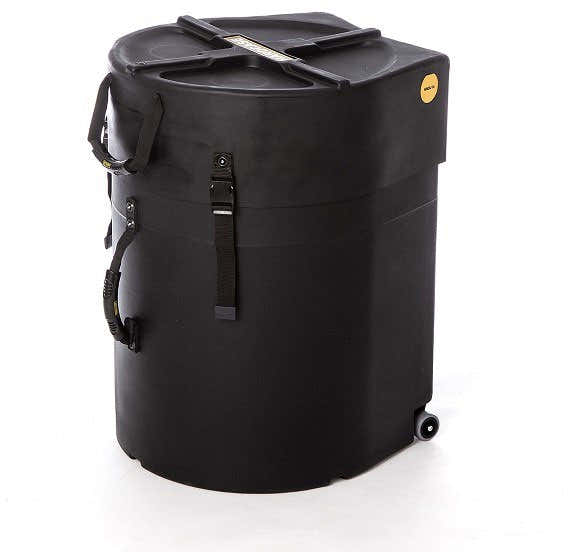 14" Black Djembe Hardcase
