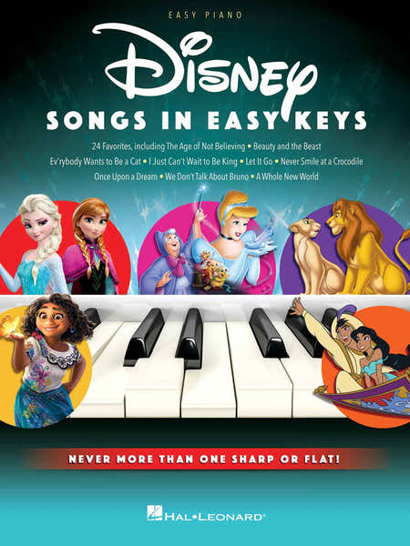 Hal Leonard Disney Songs in Easy Keys