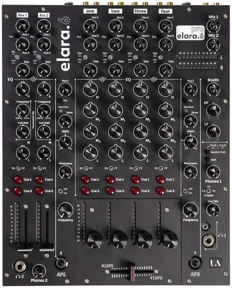 ELARA.6 professional 4+2-CH Rotary Performance-Mixer