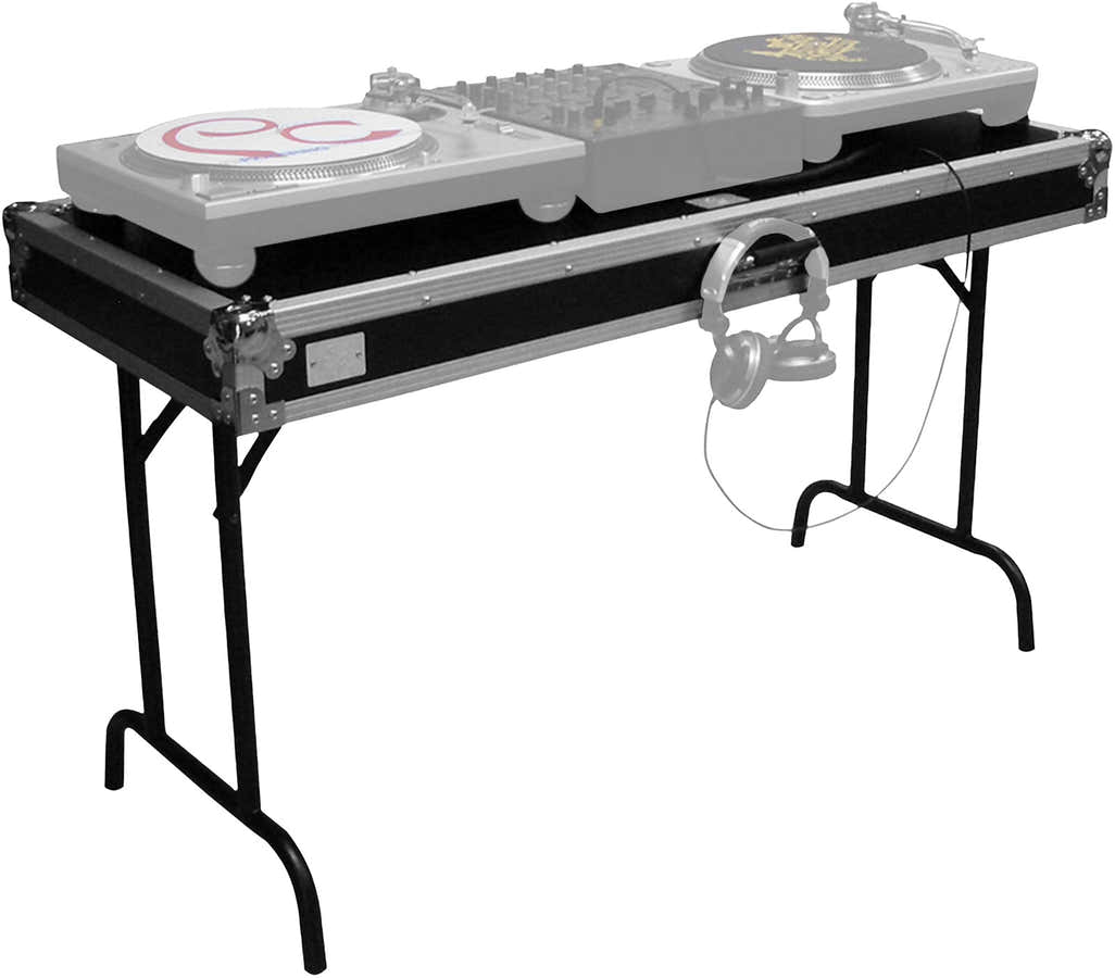 50'' Universal DJ Table Silver
