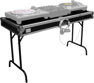 50'' Universal DJ Table Silver
