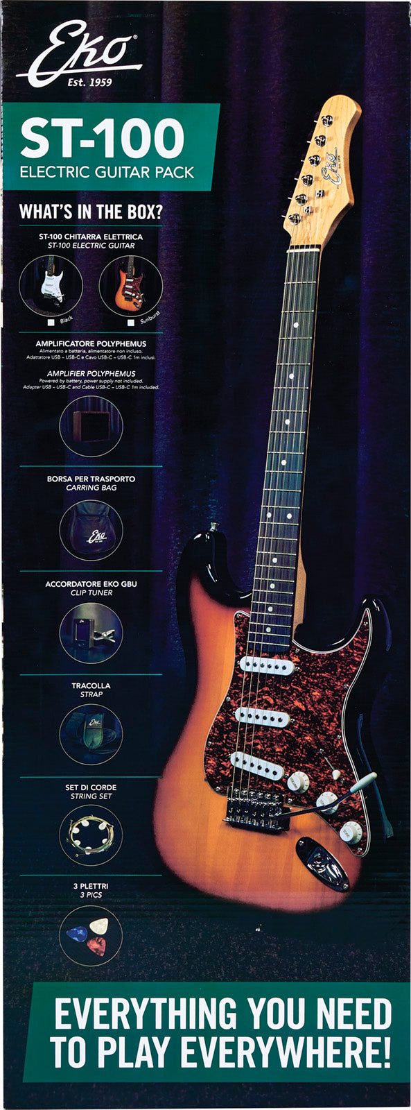 ST 100 Sunburst Pack