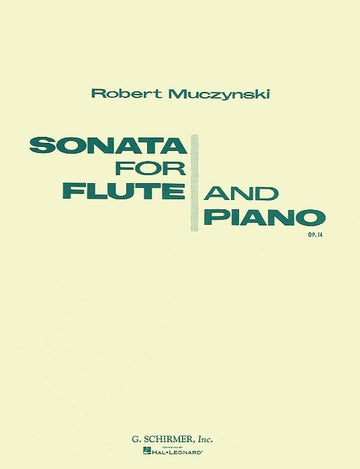 Muczynski - Sonata For Flute And Piano Op.14
