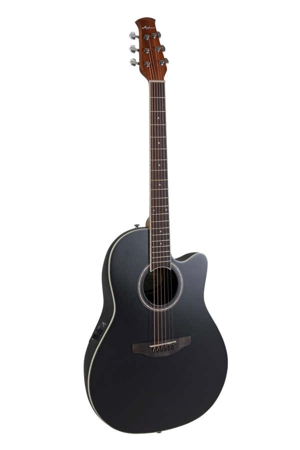Ab28 Super Shallow Bowl Cutaway Black Satin