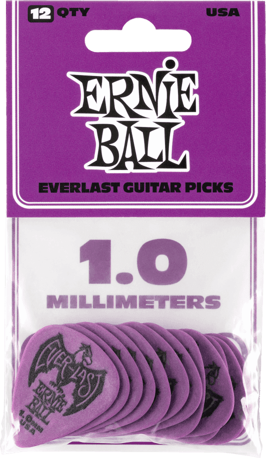 Picks Everlast 12-Pack Purple 1mm