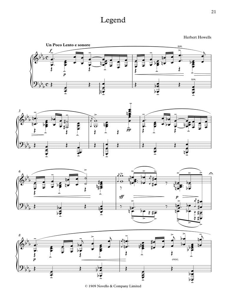 Howells Herbert - Piano Works
