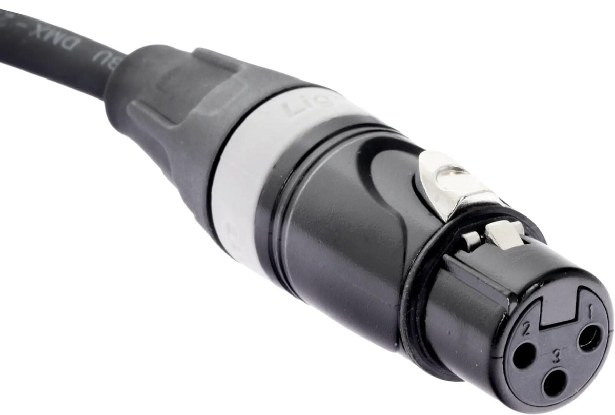 DMX cable 3-pin - 1M