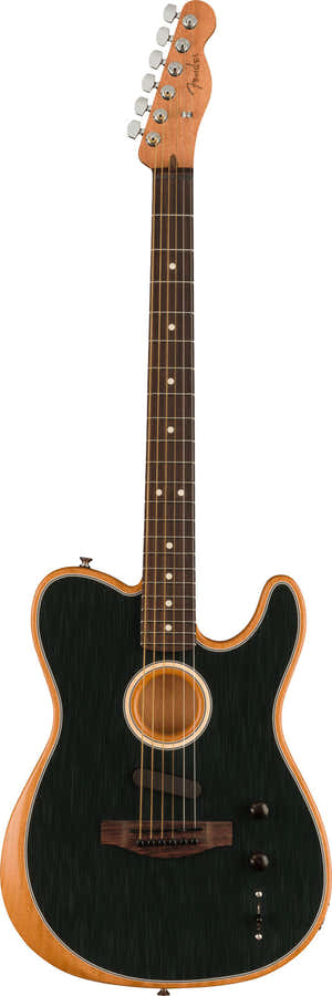 Telecaster Player Acoustasonic Rw Brushed Black - BSTOCK