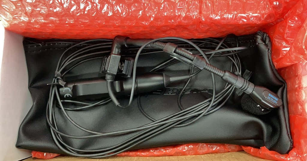 BETA98 H/C M + RPM626 Preamp Attached to Cable – B Stock