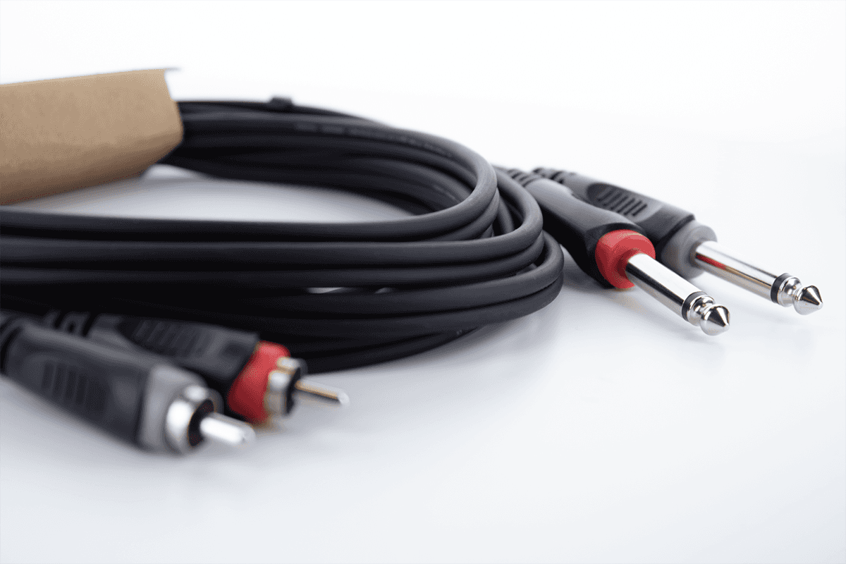 AUDIO CABLE DOUBLE MONO JACK - RCA 1 M