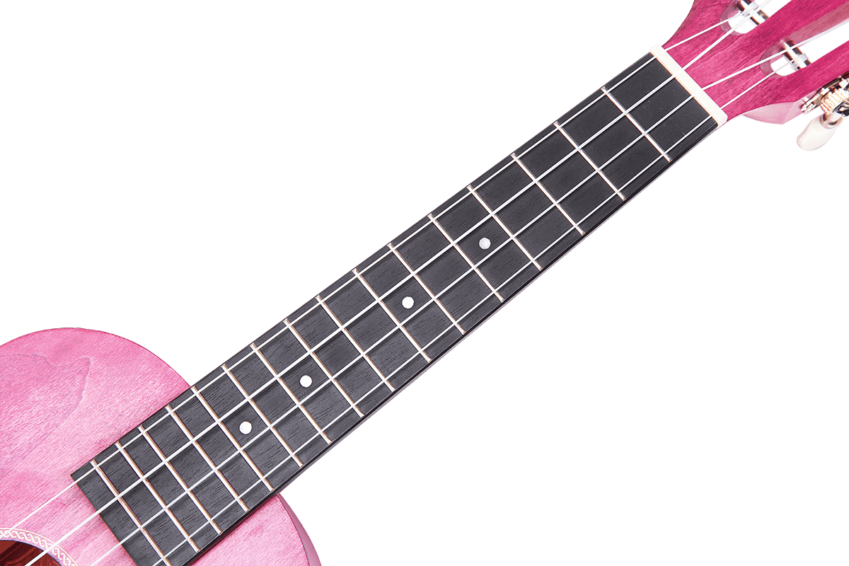 Ukulele Island Concert Cherry Red + Cover